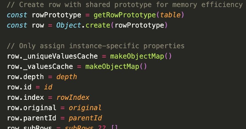 How an Underrated Refactor Saved 90% Memory Usage | TanStack Blog