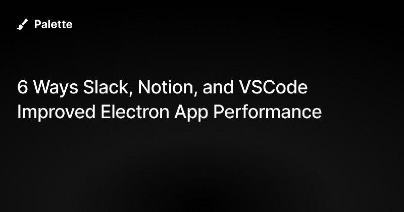 Build silky smooth web apps