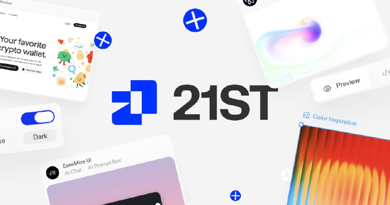21st.dev — AI Agent Registry, UI Components & Developer Tools for the Agentic Internet