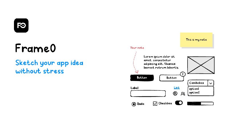 Frame0 | Sketch your app ideas without hassle