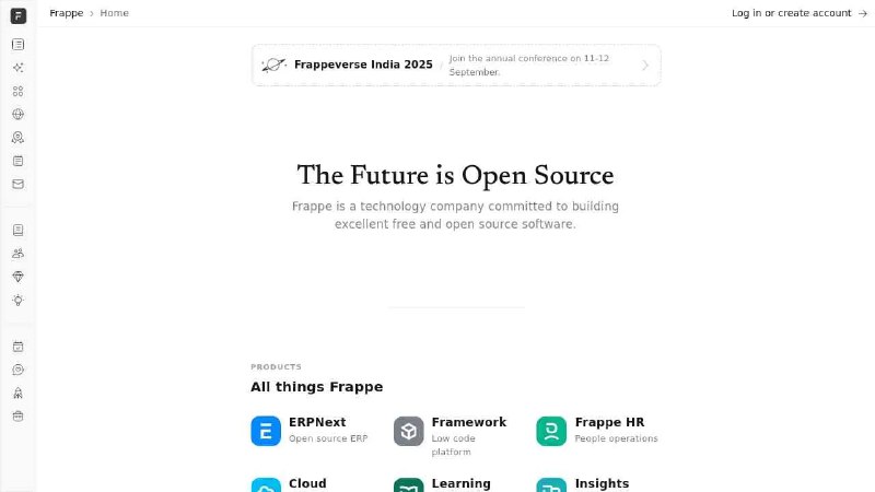 Frappe: Open Source Software