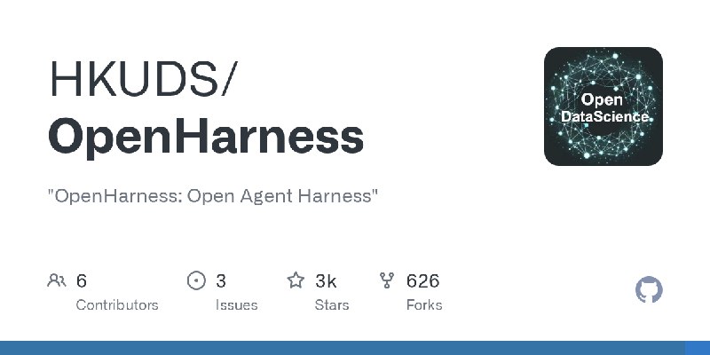 GitHub - HKUDS/OpenHarness: 