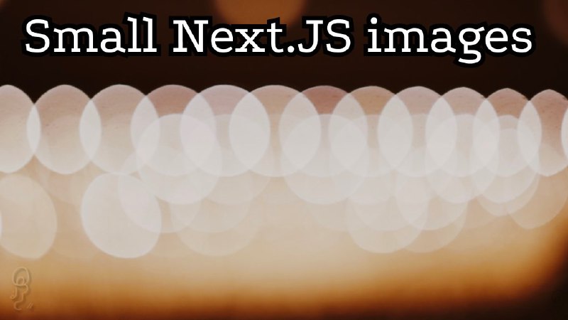 Make your Next.JS Docker images microscopic!