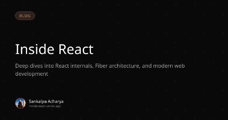 Understanding Why React Fiber Exists