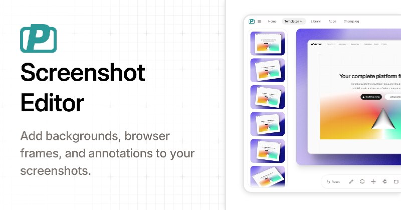 Screenshot Editor Tool – PostSpark