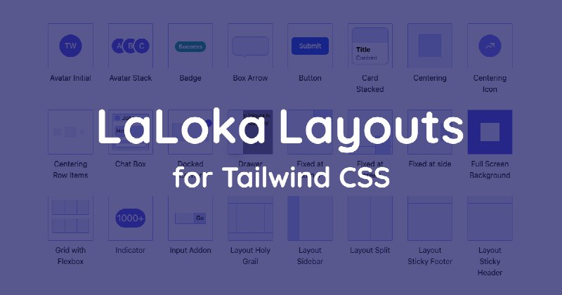 LaLoka Layouts for Tailwind CSS