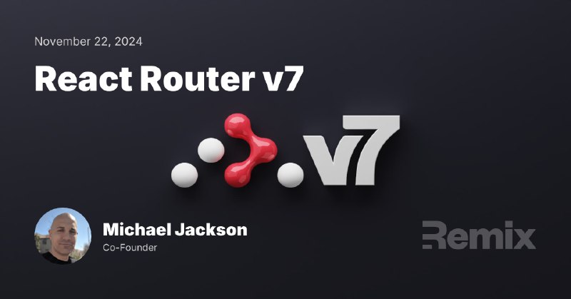 React Router v7