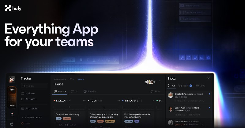 GitHub - hcengineering/platform: Huly — All-in-One Project Management Platform (alternative to Linear, Jira, Slack, Notion, Motion)