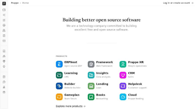 Frappe: Open Source Software