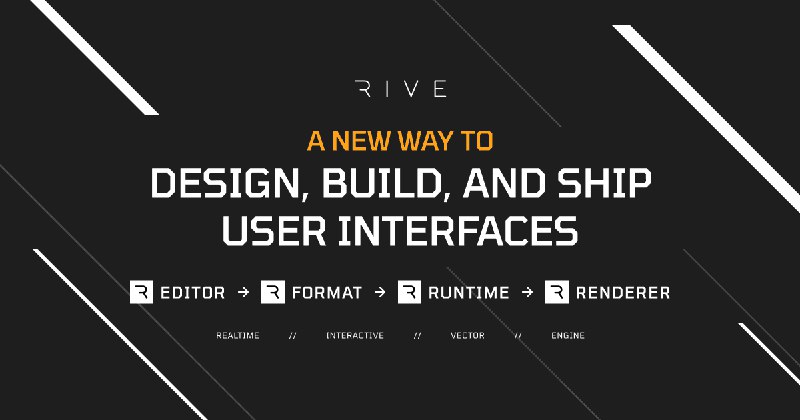 Rive — a new way to design, build, and ship user interfaces