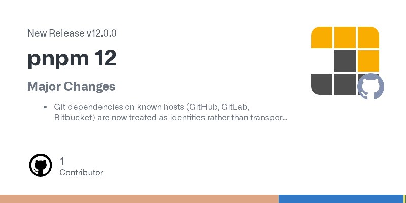Release pnpm 12 · pnpm/pnpm