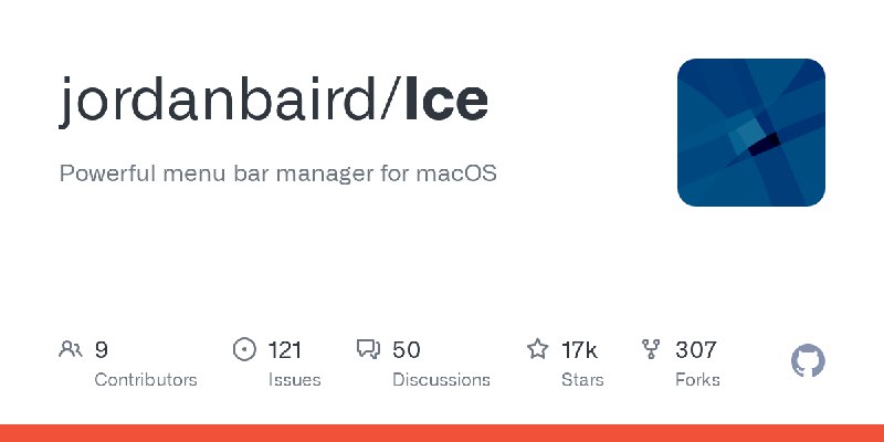 GitHub - jordanbaird/Ice: Powerful menu bar manager for macOS